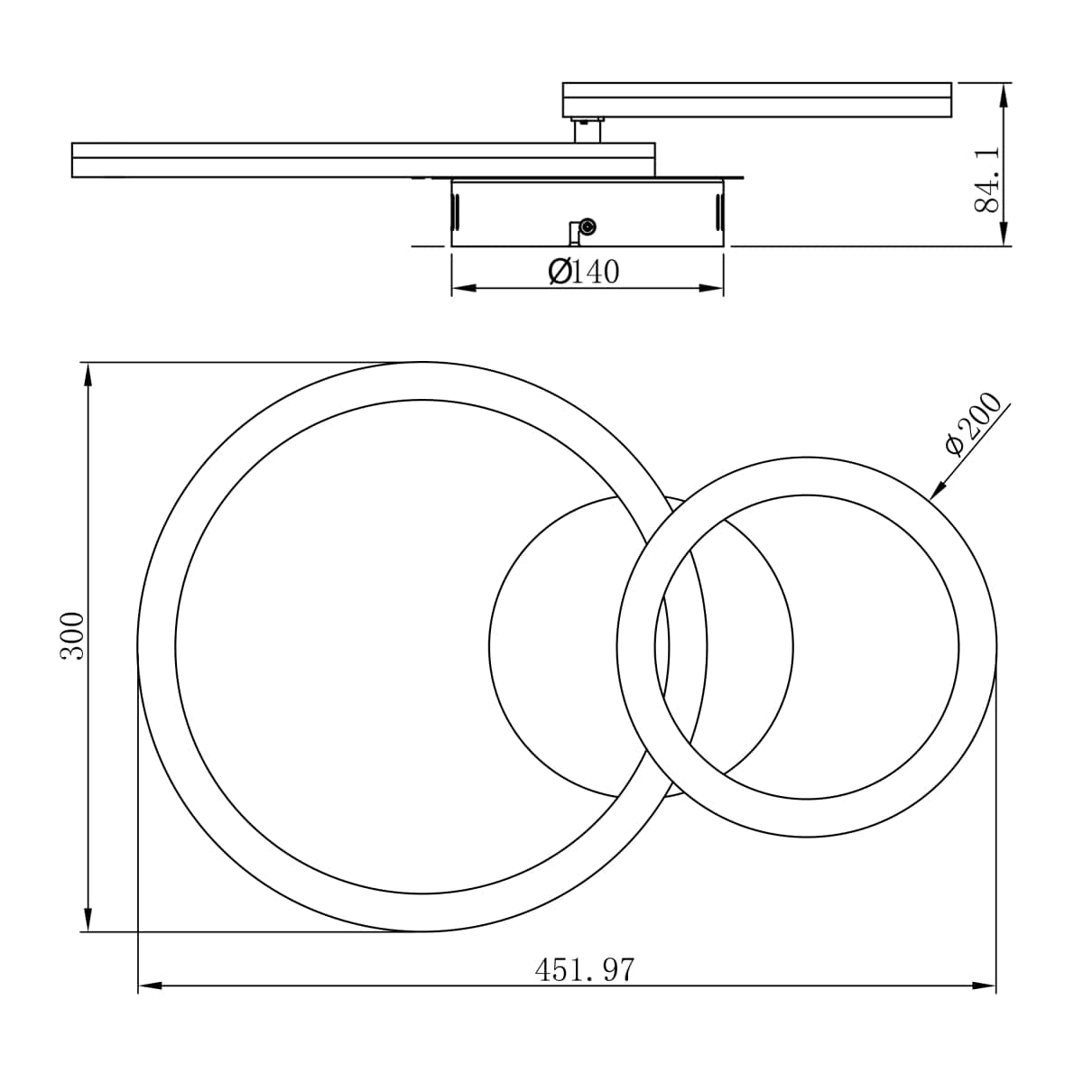 Bricocenter KENSHI D50 CM LED CEILING LIGHT 20W RGBW