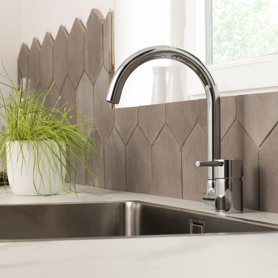 Bricocenter SPACE/JANINE SINK MIXER HIGH TILTING SPOUT