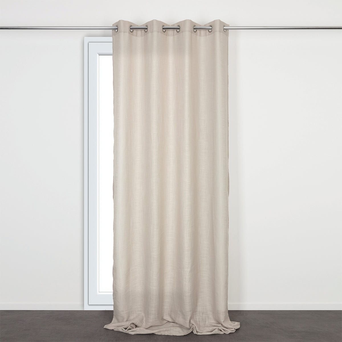 Bricocenter INFINI ECRU OPAQUE CURTAIN 140X280 CM WITH EYELETS