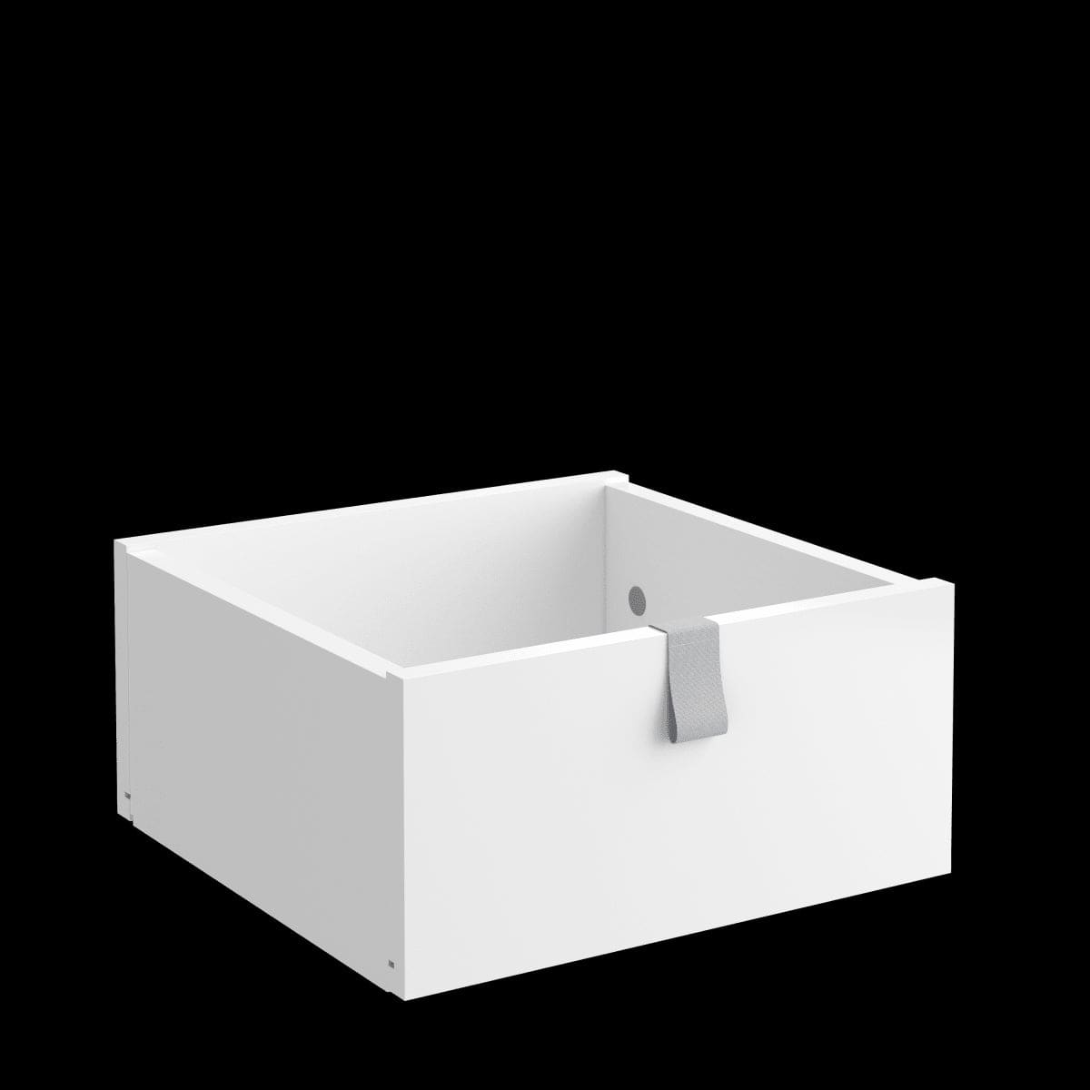 Bricocenter KUB SPACEO DRAWER L32.4xP31.6xH15CM IN WOOD WHITE