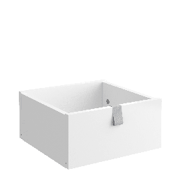 KUB SPACEO DRAWER L32.4xP31.6xH15CM IN WOOD WHITE