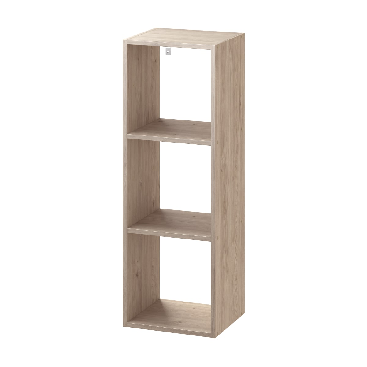 3 CUBI SPACEO KUB L105xP31.7xH36CM IN LEGNO COLORE ROVERE