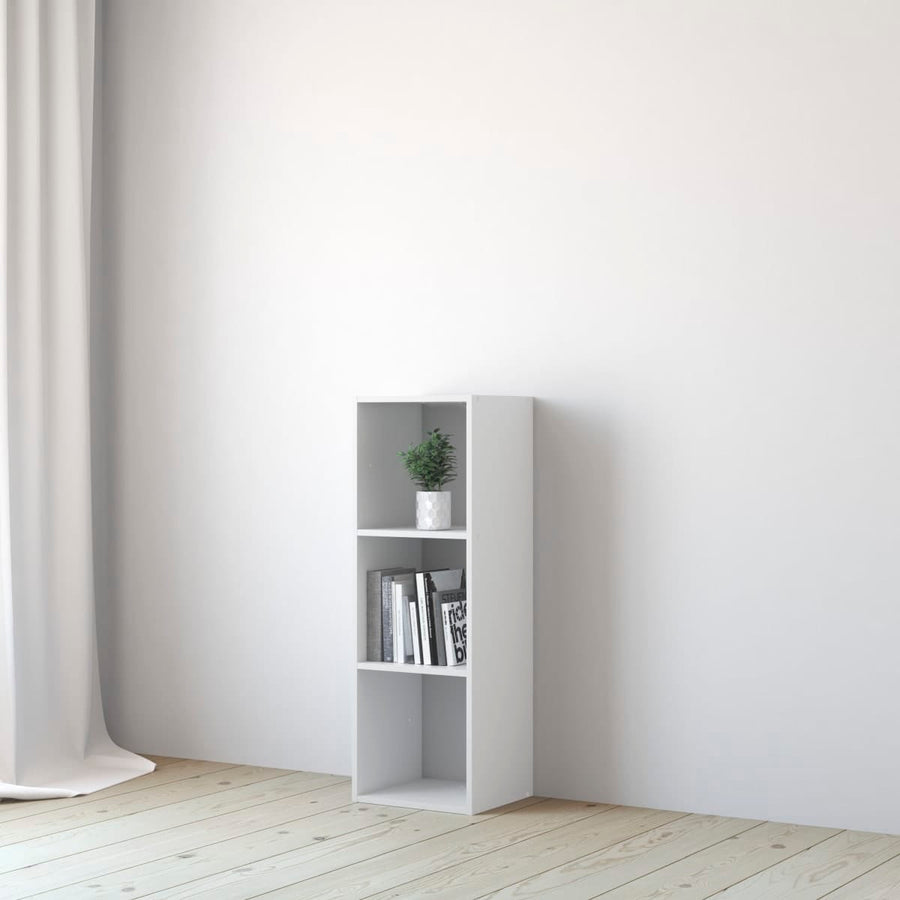 Bricocenter 3 SPACEO KUB L105xP31.7xH36CM WOOD CUBS WHITE