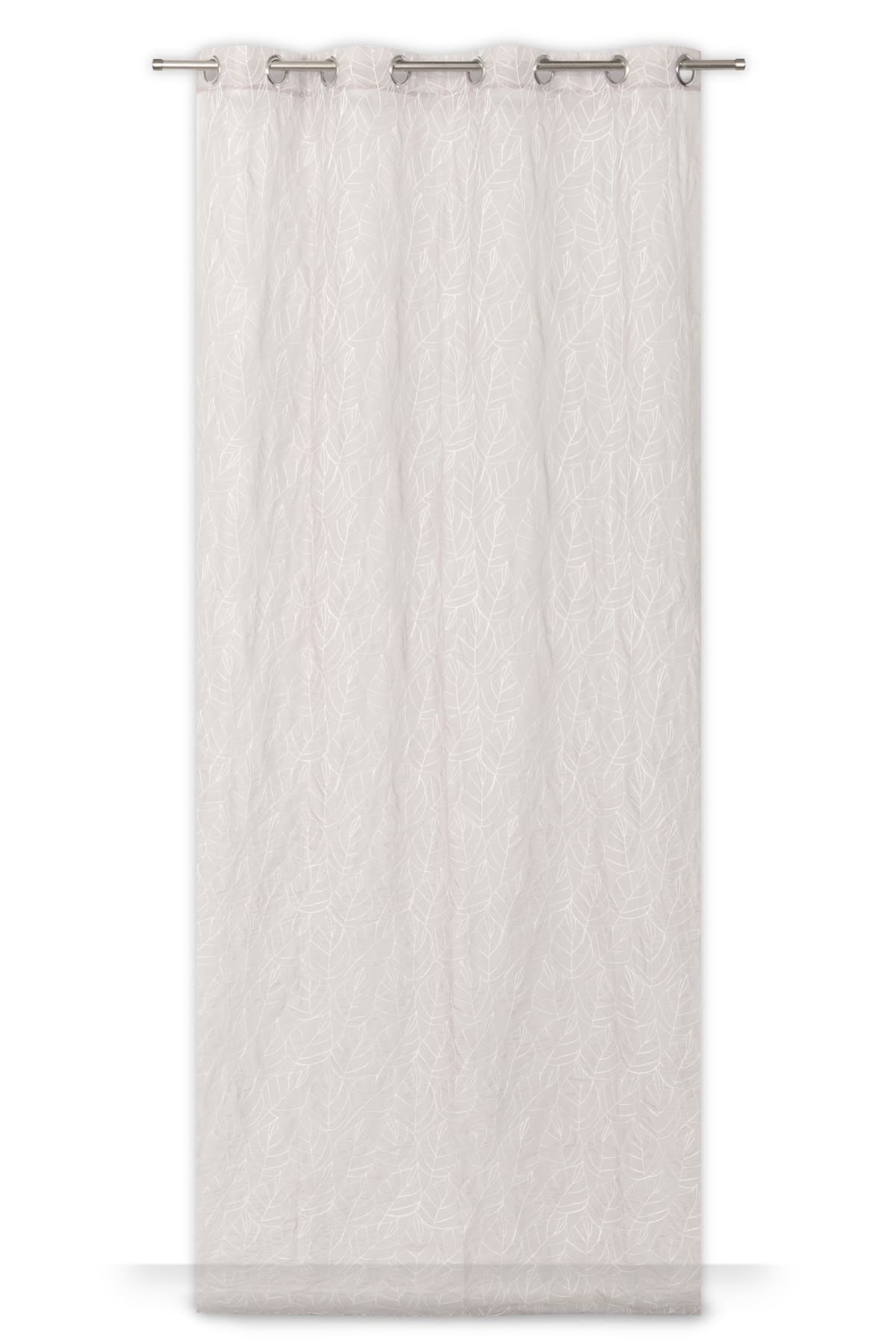 Bricocenter BEIGE AUTUMN FILTER CURTAIN 140X280 CM WITH EYELETS