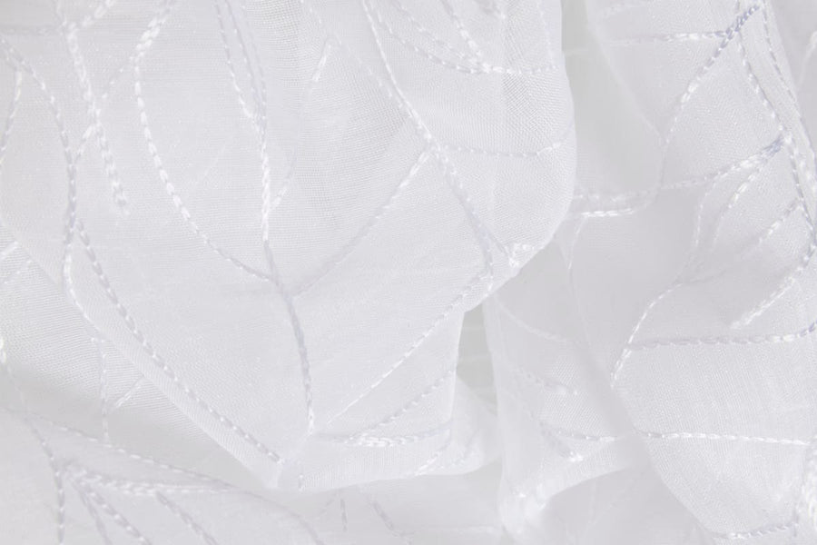 Bricocenter AUTUMN WHITE FILTER CURTAIN 140X280 CM