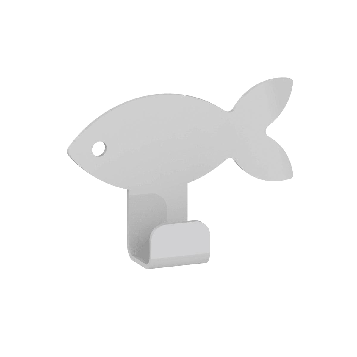 3M FISH SENSEA ADHESIVE HANGER WHITE STAINLESS STEEL