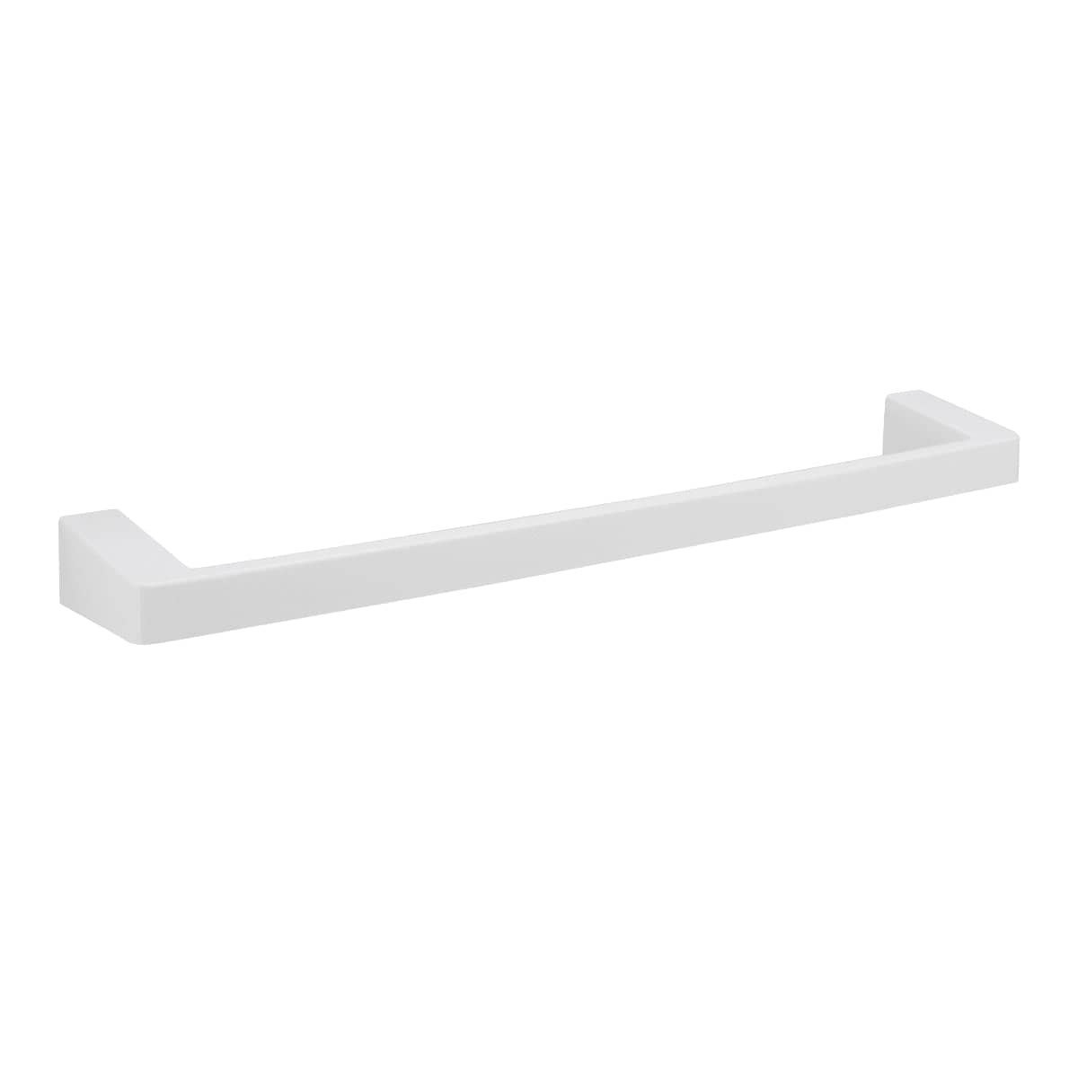 Bricocenter TOWEL HOLDER L 55 CM SCREWS FUNKY WHITE PLASTIC