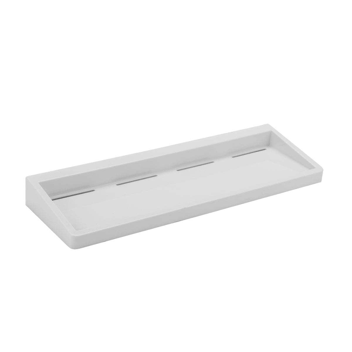 SHELF L 40 CM SCREWS FUNKY PLASTIC WHITE