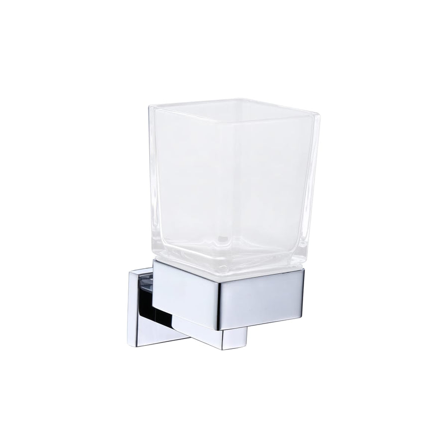 Bricocenter TOOTHBRUSH HOLDER SCREWS QUADDRO SENSEA CHROME