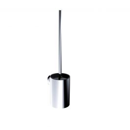 TOILET BRUSH HOLDER SCREWS AND STICKER STYLE SENSEA CHROME METAL