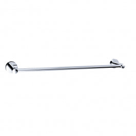 TOWEL HOLDER L 65 CM SCREWS OR ADHESIVE 3M STYLE SENSEA CHROME