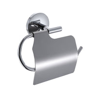 TOILET ROLL HOLDER COVERED WITH SCREWS OR ADHESIVE SUITE SENSEA CHROME