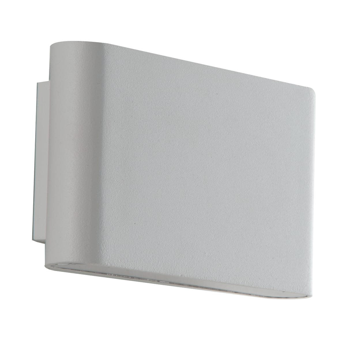 Bricocenter GAMMA ALUMINIUM WALL LIGHT WHITE 17X9X4 CM 2X5W 1080LM NATURAL LIGHT IP54