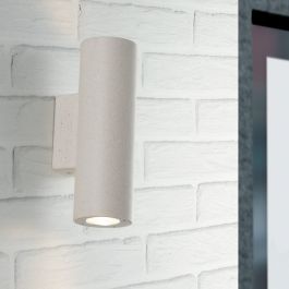 PORTLAND CONCRETE WHITE WALL LIGHT 25.4X11.1X8.3 CM 2XGU10 IP65