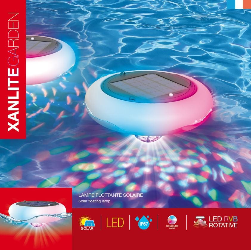 Bricocenter SOLAR FLOATING ELLIPSE WHITE D16 CM LED RGBW IP67