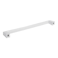 TOWEL HOLDER L 55 CM SCREWS FUNKY WHITE PLASTIC