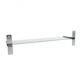 LOFT/MIA SCREW SHELF L50CM STEEL/GLASS