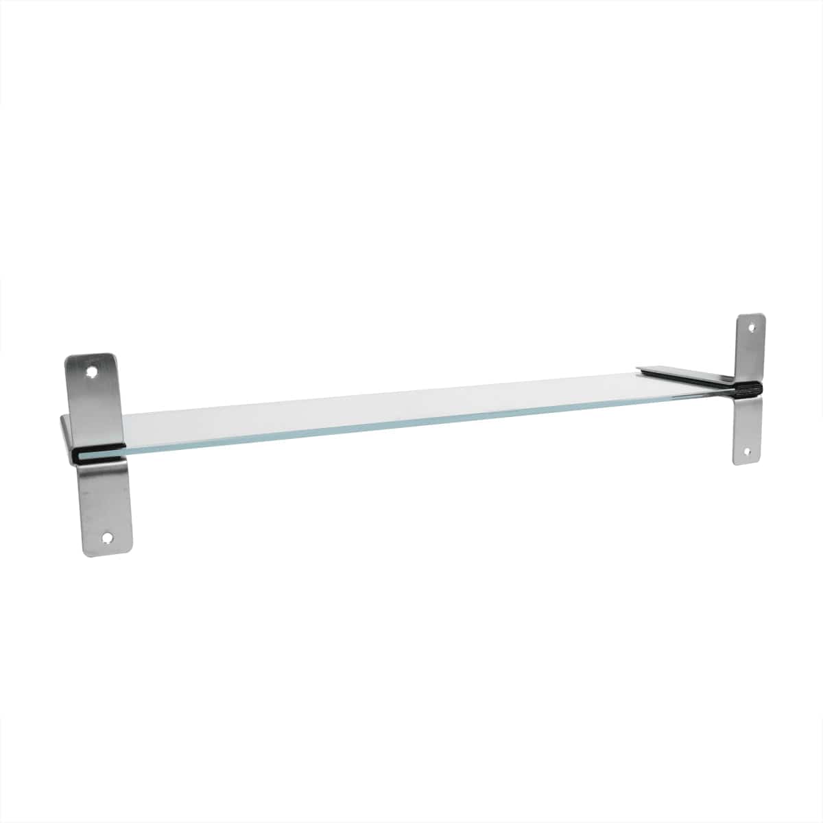 Bricocenter LOFT/MIA SCREW SHELF L50CM STEEL/GLASS