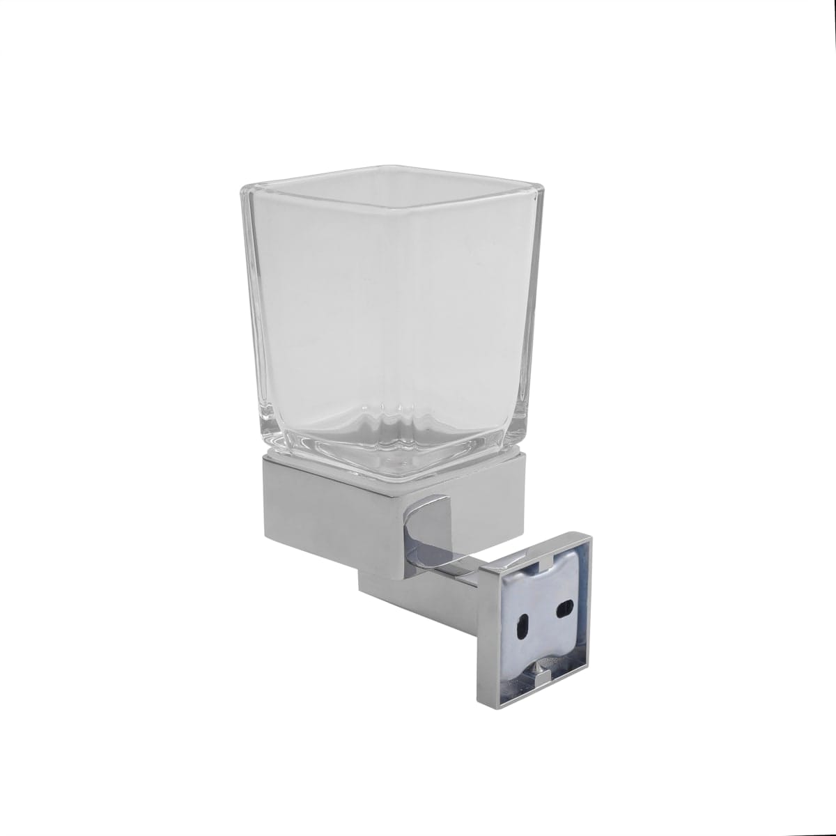 Bricocenter TOOTHBRUSH HOLDER SCREWS QUADDRO SENSEA CHROME