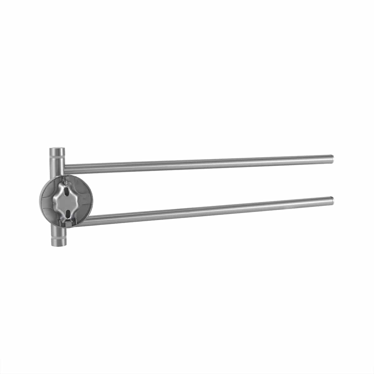 Bricocenter TOWEL HOLDER JOINT 45 SCREWS SUITE SENSEA SATIN FINISH