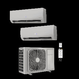 Dual Equation Virtus 9+12 btu air conditioner class A+++/A++