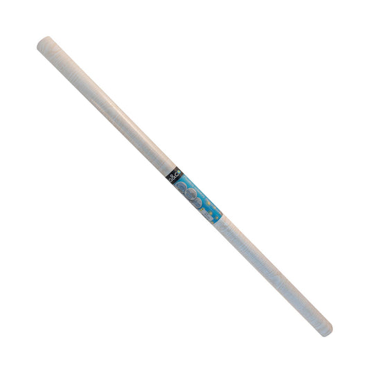 White wood-effect adhesive film, 2 m x 90 cm