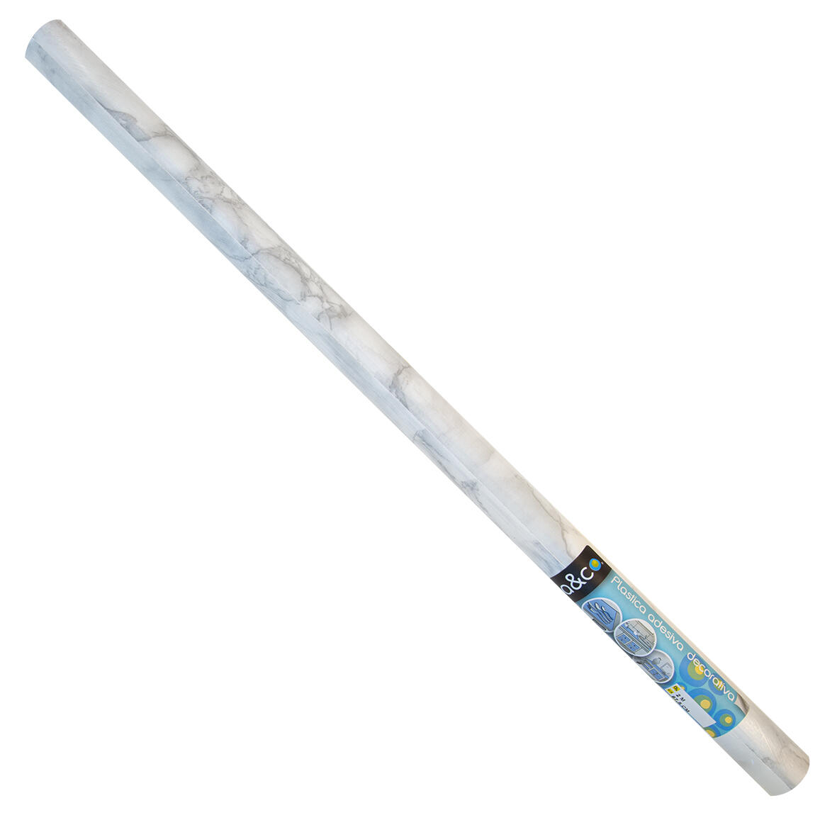 Carrara grey adhesive film, 2 m x 67.5 cm