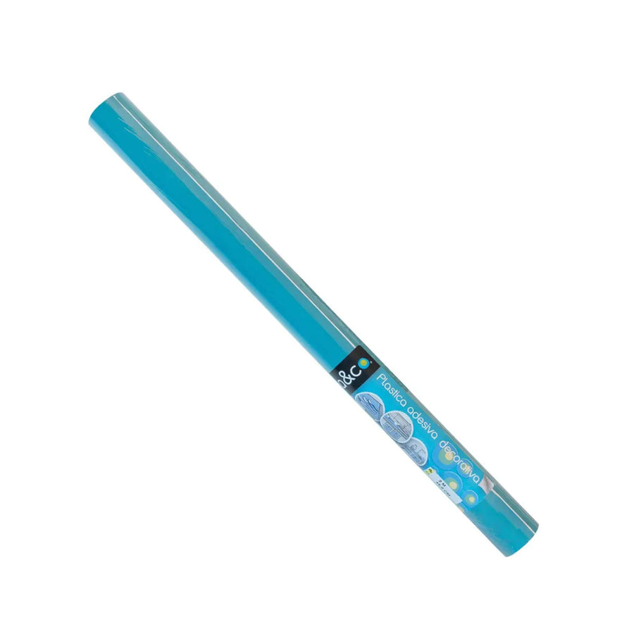 Matt turquoise adhesive film, 2 m x 45 cm