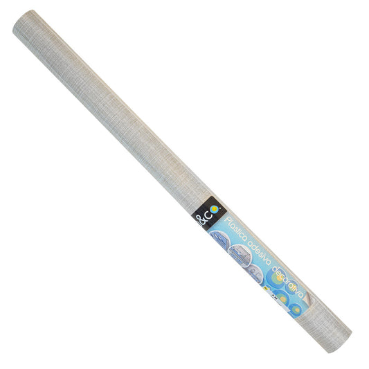 Beige textured adhesive film, 2 m x 45 cm