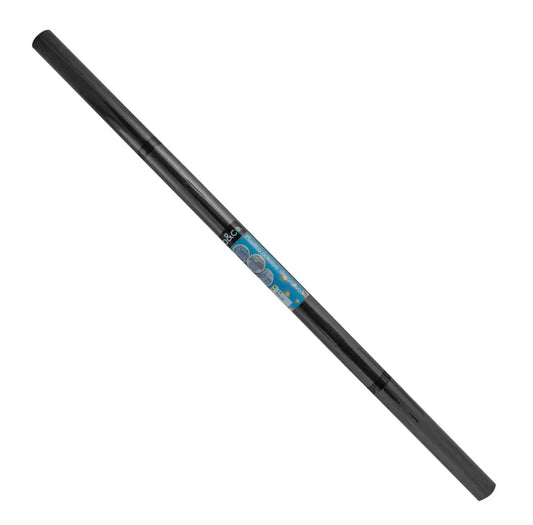 Matt black adhesive film, 2 m x 90 cm
