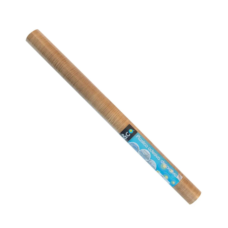 Light oak adhesive film, 2 m x 45 cm