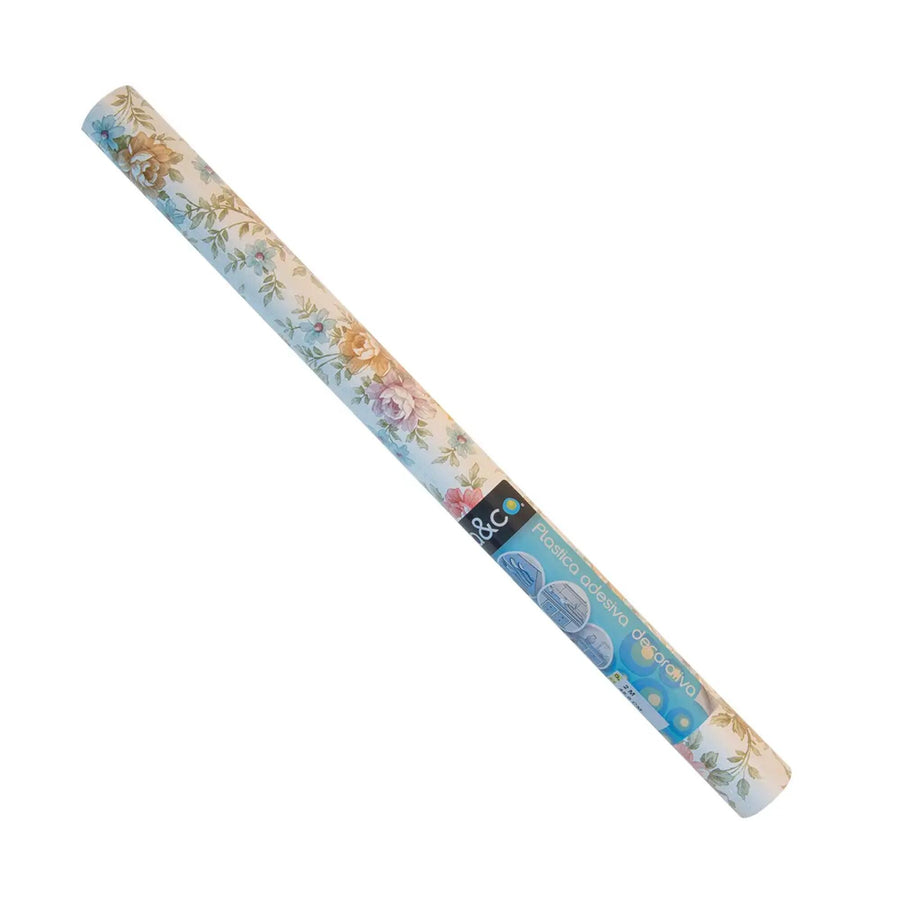 Flowers adhesive film, 2 m x 45 cm