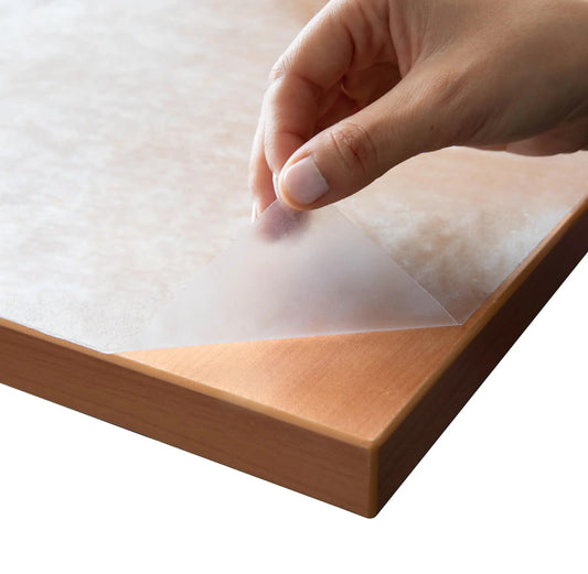 Transparent matt adhesive film, 2 m x 45 cm