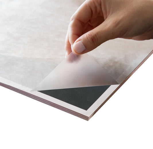 Transparent matt adhesive film, 2 m x 45 cm