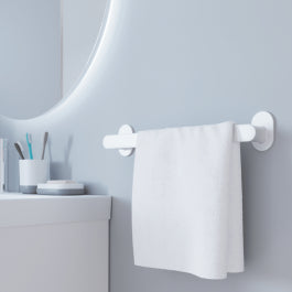 TOWEL RACK 35 CM EASY WHITE