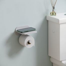 EASY WHITE ROLL HOLDER