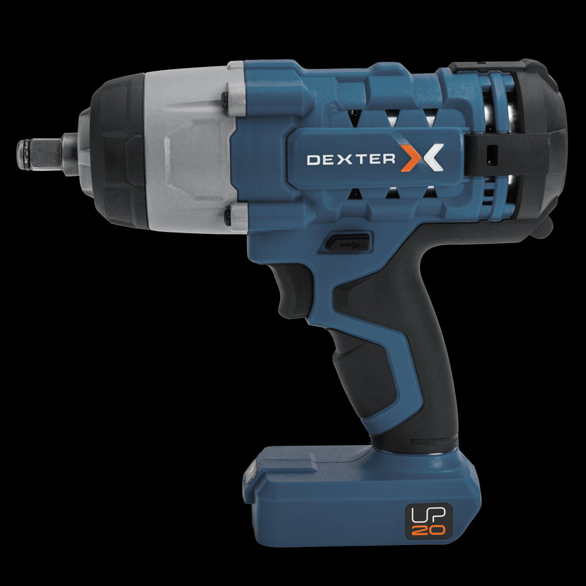 DEXTER IMPACT WRENCH 20V WITHOUT BATTERY 1/2" INCH 350 NM