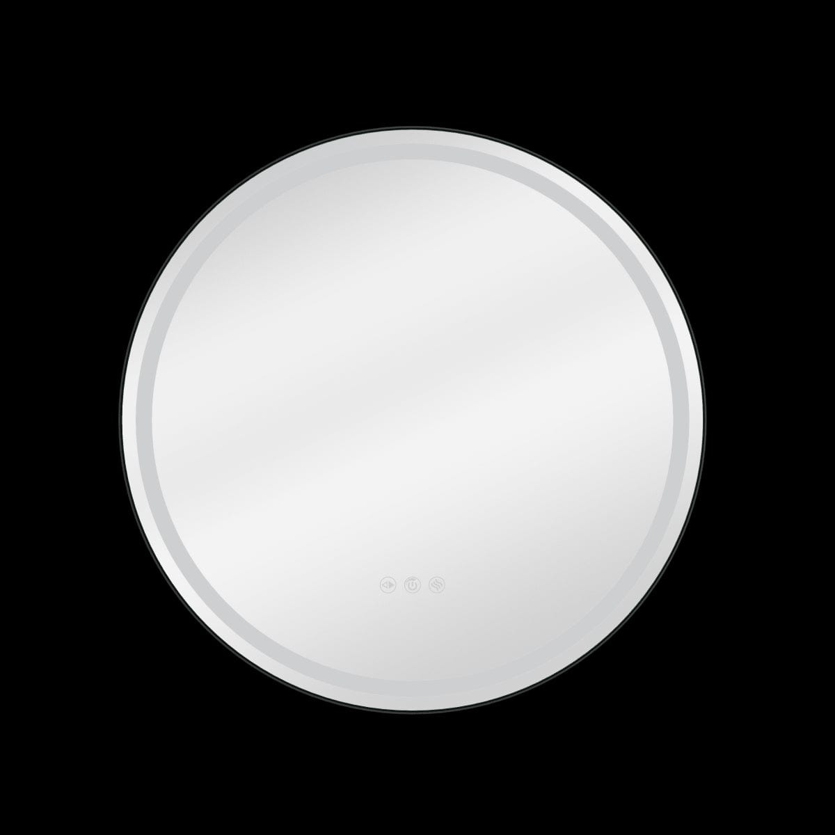 Bricocenter BLACK BACKLIT REMIX BATHROOM MIRROR D 60 CM