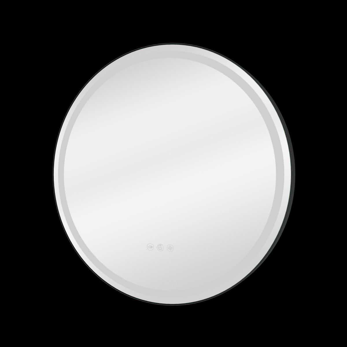 Bricocenter BLACK BACKLIT REMIX BATHROOM MIRROR D 60 CM