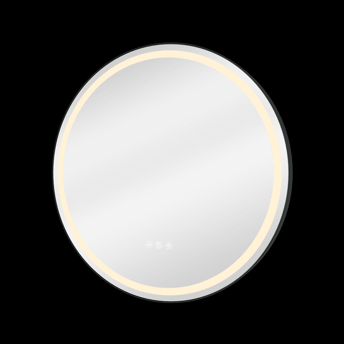 Bricocenter BLACK BACKLIT REMIX BATHROOM MIRROR D 60 CM