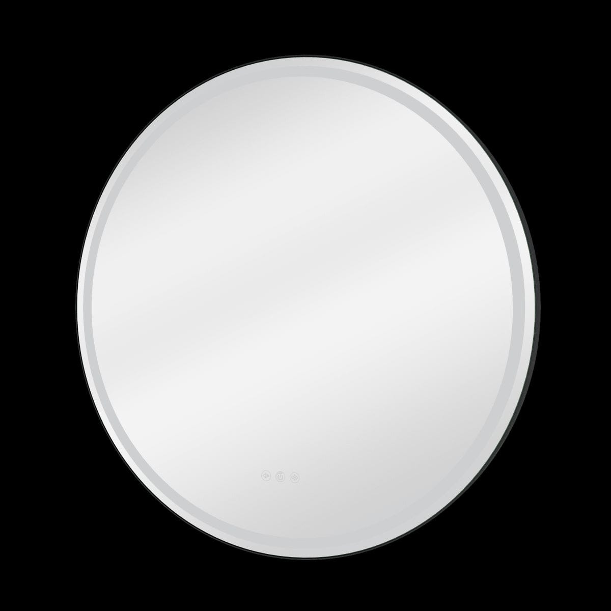 Bricocenter BLACK BACKLIT REMIX BATHROOM MIRROR D 80 CM