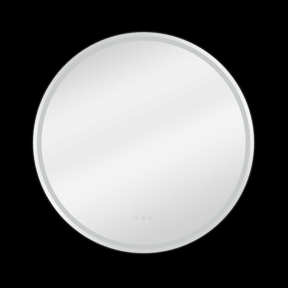 Bricocenter BLACK BACKLIT REMIX BATHROOM MIRROR D 80 CM