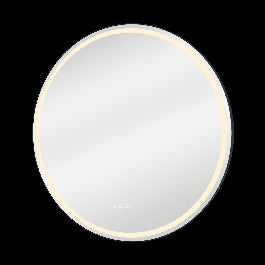 BLACK BACKLIT REMIX BATHROOM MIRROR D 80 CM