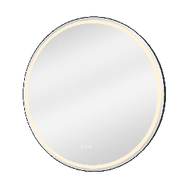 BLACK BACKLIT REMIX BATHROOM MIRROR D 80 CM