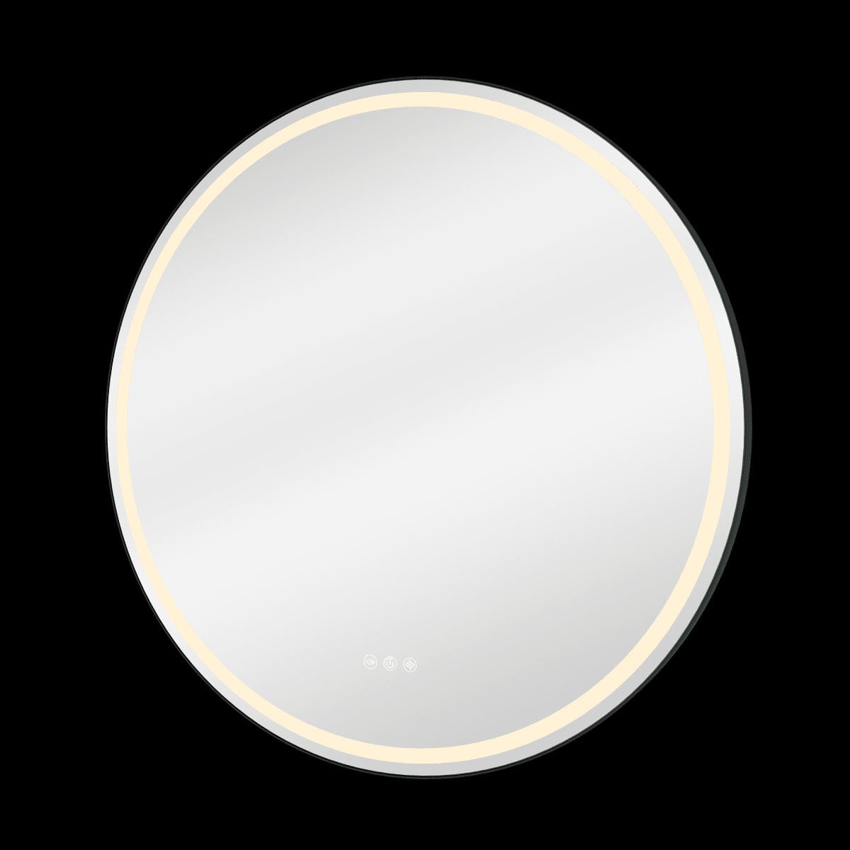 Bricocenter BLACK BACKLIT REMIX BATHROOM MIRROR D 80 CM