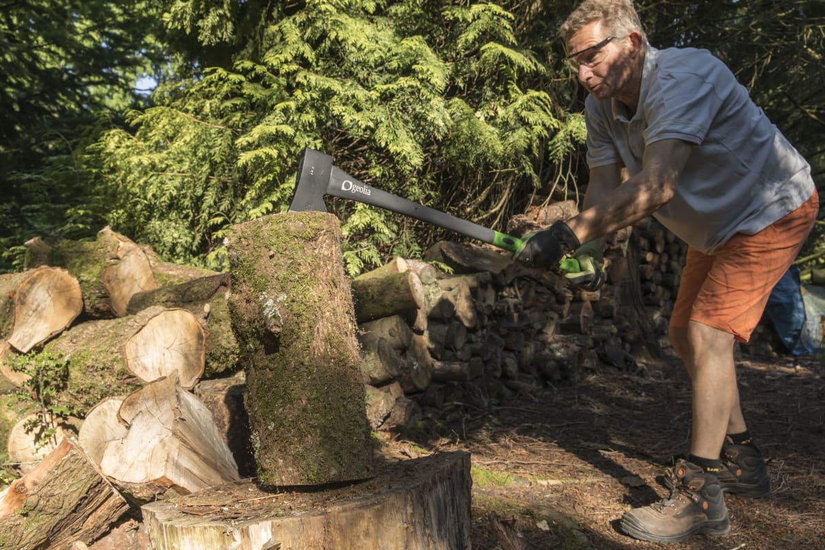 Bricocenter GEOLIA AXE WITH FIBREGLASS HANDLE 1600GR