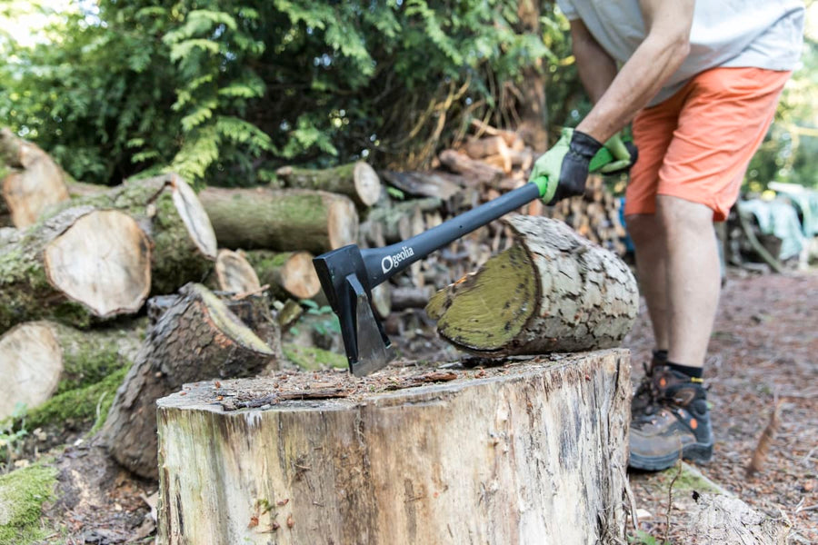 Bricocenter GEOLIA SPLITTING AXE WITH FIBREGLASS HANDLE 2500GR
