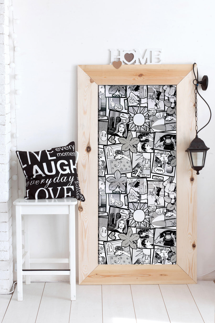 Adhesive comic-style film, 2 m x 45 cm