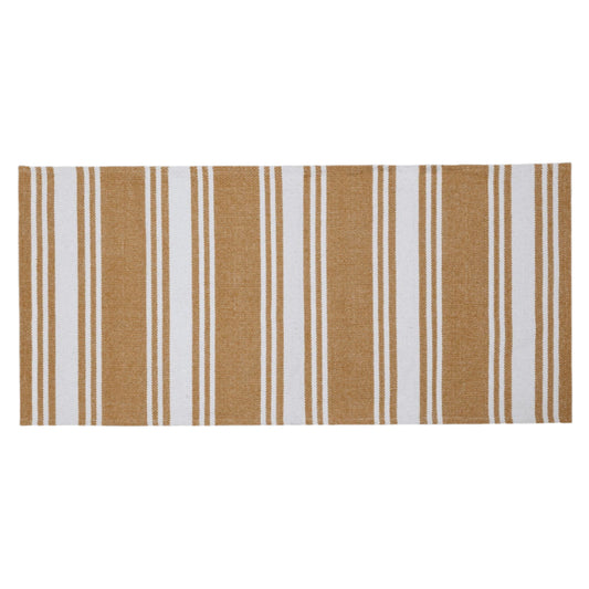 Bricocenter TAPPETINO AYLANE 60X120CM SENAPE E BIANCO