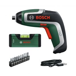 BOSCH IXO VII 3.6V SCREWDRIVER WITH BUILT-IN 1.5AH BATTERY WITH 10 BITS